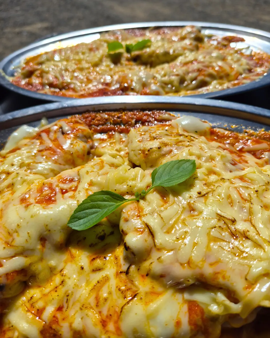 Parmegiana da casa gratinada